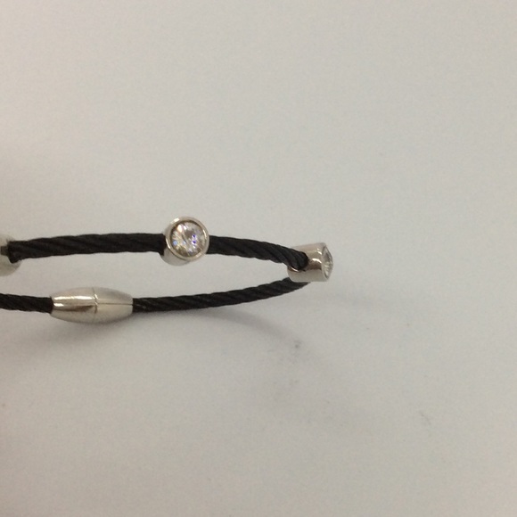 CZ Corded Bracelet - Picture 4 of 4